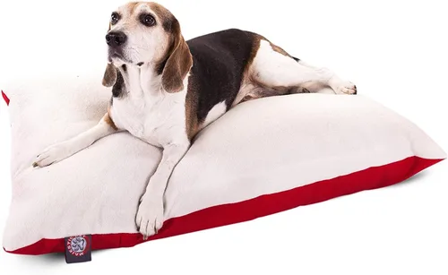 Vista 14 de Majestic Pet Cama rectangular para perros tamaño mediano, lavable, funda extraíble, cama para mascotas, cama para jaula para perros, cama de gran