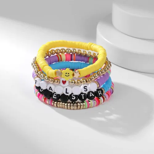 Vista 2 de AIMADE Taylor Album Inspired - Juego de pulseras bohemias en capas, pulseras de amistad, regalos de joyería para mujeres y niñas