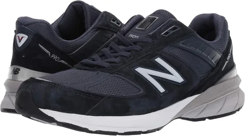 Vista 7 de New Balance Tenis clásicos Heritage para hombre, NegroPlata