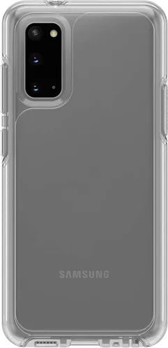 Vista 3 de OtterBox Symmetry Series - Funda para Samsung Galaxy S20 y S20 5G (solamente), embalaje no minorista, transparente