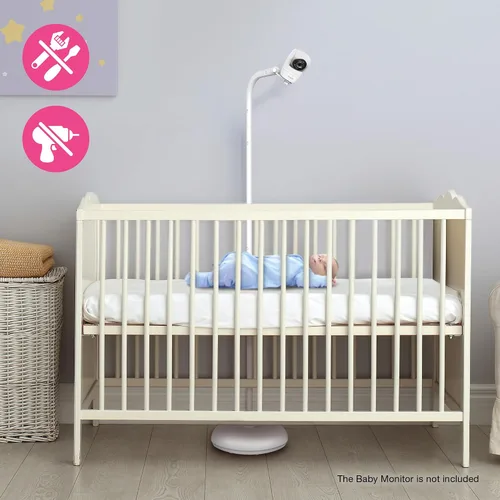 Vista 5 de VTech Soporte de suelo para monitor de bebé compatible con la mayoría de monitores de bebé VTech - Soporte de cámara de bebé, seguridad