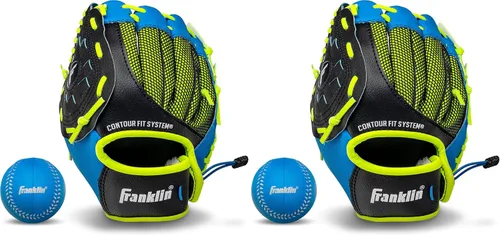 Vista 14 de Guantes Franklin Sports con agarre, para T-ball (9.0 pulgadas)