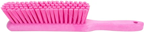 Vista 13 de SPARTA Cepillo suave de 8 pulgadas con cerdas de poliéster y mango de 5 pulgadas, escoba de mano codificada por colores para mesas, encimeras y Negro
