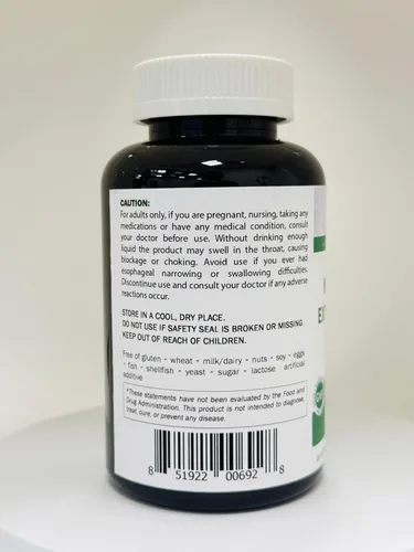 Vista 6 de Brieofood Extracto de Moringa Oleifera 10:1 1500 mg - 180 cápsulas - Suplemento sin OMG y sin gluten - Superalimento verde de hoja de moringa