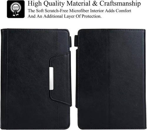 Vista 2 de Funda universal para tablet de 7.0 pulgadas, soporte Artyond Folio con ranuras para tarjetas para Samsung Galaxy Tab 7.0, Kindle Paperwhite 6.8