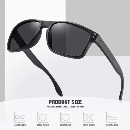 Vista 4 de MEETSUN Polarized Sunglasses for Men Women Classic Sports Fishing Driving Sun Glasses UV400 Protection