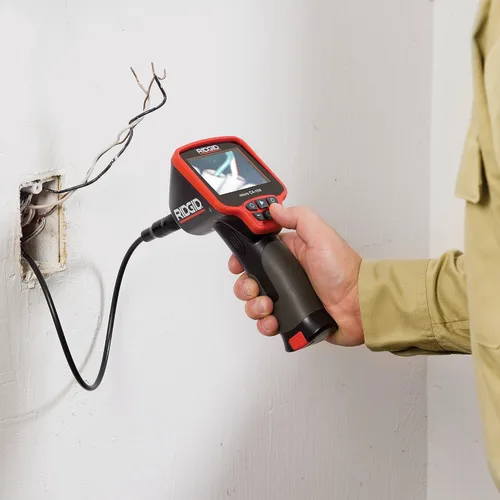 Vista 8 de RIDGID 36848 Micro CA-150 Cámara de inspección de mano con cable de 3', boroscopio
