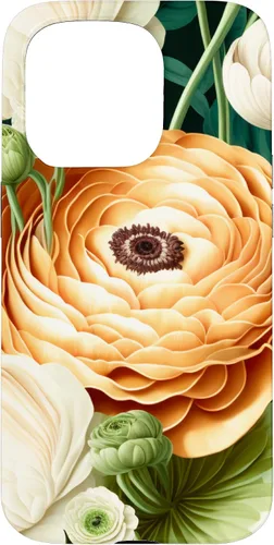 Vista 13 de Funda de jardinería para iPhone 11 vintage inspirada en Ranunculus