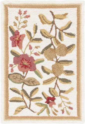 Vista 20 de SAFAVIEH Chelsea Collection - Alfombra decorativa de 1 pies 8 pulgadas x 2 pies 6 pulgadas, color negro, lana de campo francesa enganchada a mano