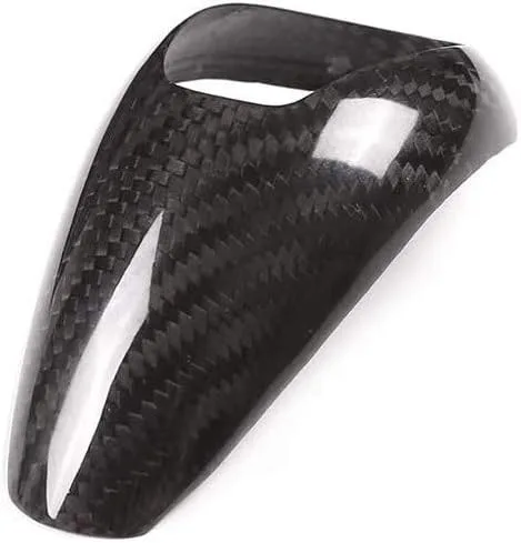 Vista 3 de Fibra de carbono real para BMW M2 M3 M4 M5 X5M X6M coche cambio cabeza cubierta marco accesorios
