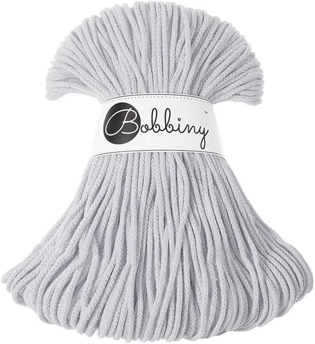 Vista 12 de Bobbiny - Cordón trenzado de macramé junior de 3 mm, 108 yardas/330 pies (rojo vino)
