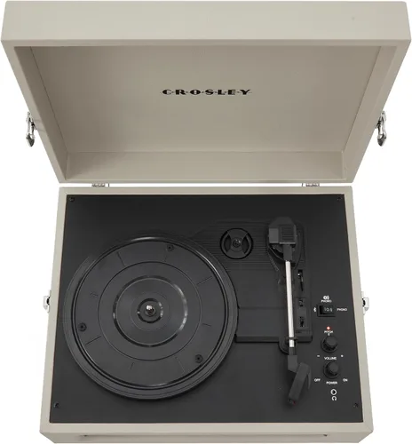 Vista 9 de Crosley CR8017B-DU Voyager Tocadiscos, Dune Duna