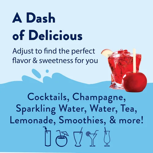 Vista 5 de Jordan's Skinny Mixes - Jarabe de manzana de caramelo sin azúcar, 0 calorías, 0 azúcar, 0 carbohidratos, sin gluten, apto para ceto, fabricado
