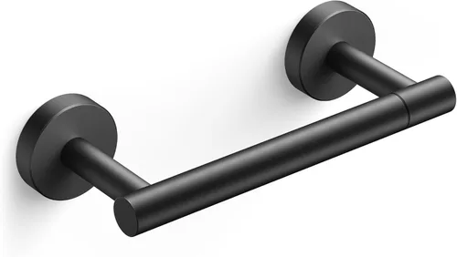 Vista 23 de FORIOUS Soporte de pared para papel higiénico, soporte de rollo de papel higiénico de doble poste giratorio de acero inoxidable para baño