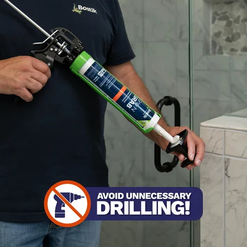 Vista 7 de Bostik Grip n Grab 9.5oz adhesivo de agarre instantáneo Premium resistente Grado profesional Impermeable para uso interno y externo, bajo olor