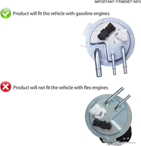 Vista 2 de DWVO Bomba de combustible compatible con Chevy Avalanche 1500 2004-2007/Suburban 1500/Cadillac Escalade/GMC Yukon XL 1500 5.3L 6.0L 6.2L