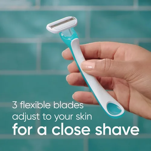 Vista 5 de Gillette Venus Tropical - Maquinilla de afeitar desechable para mujer, 3