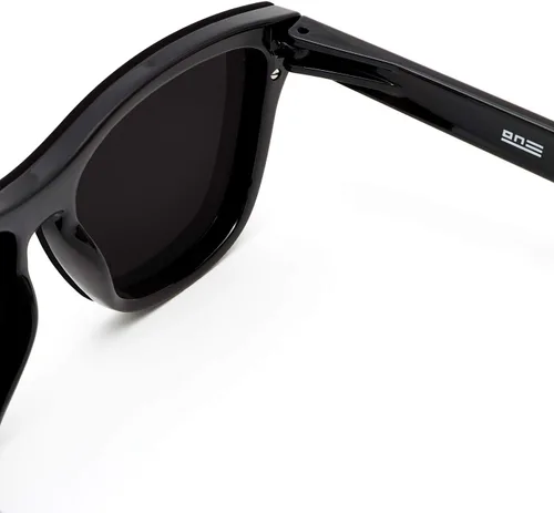 Vista 4 de HAWKERS Gafas de sol ONE HYBRID para hombre y mujer NEGRO CARBONO OSCURO, Negro brillante