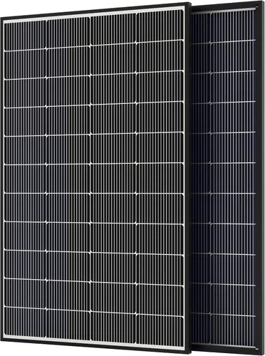 Vista 10 de Panel solar bifacial de 200 W, panel solar monocristalino tipo N 16BB, 25% de alta eficiencia, IP65 impermeable, para casa rodante, barco, sistema