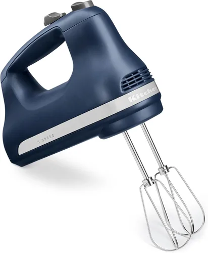 Vista 9 de KitchenAid KHM512 - Batidora de mano de 5 velocidades, ultra potencia, Aqua Sky