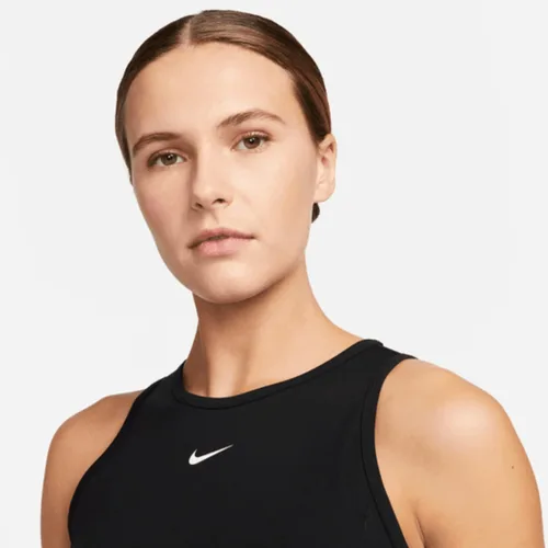 Vista 3 de Nike Pro Dri-FIT - Camiseta corta de entrenamiento para mujer, talla XS - 2XL