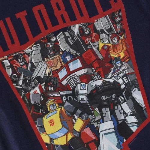 Vista 5 de Transformers Autobot Collage T Shirt & Stickers