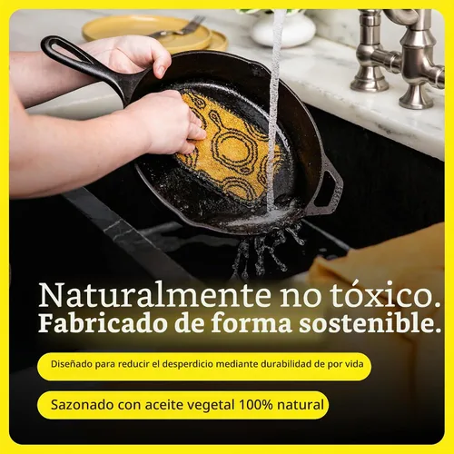 Vista 7 de Lodge Sartén de hierro fundido pre-sazonado, 10.25 pulgadas, iconos de EE Sartén de hierro fundido de edición limitada para horno, estufa, parrilla