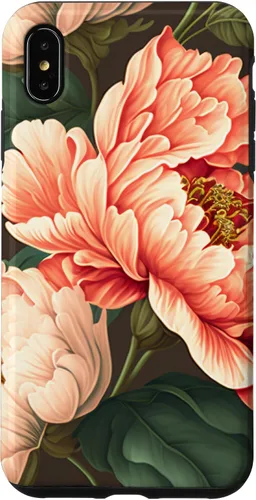 Vista 11 de Vintage Peony Inspired Flower Plant Lover Funny Gardening Case for iPhone 17