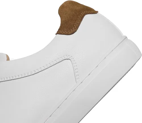 Vista 5 de Zapatillas clásicas de cuero casual zapatillas de vestir transpirables con cordones Oxford zapatillas de deporte de moda para hombres