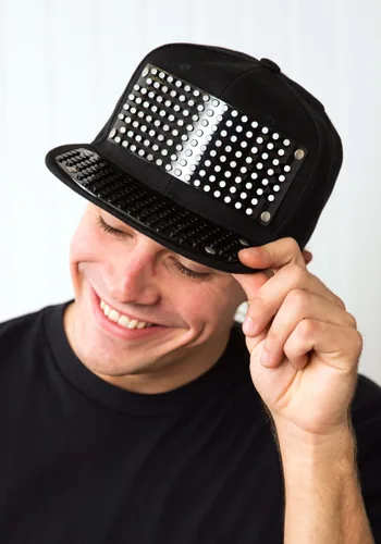 Vista 3 de Gorra Snapback Negra Bricky Blocks Multicolor