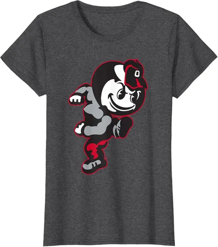 Vista 4 de Ohio State Buckeyes Vintage Brutus Camiseta con licencia