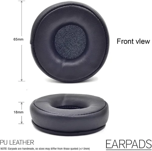 Vista 3 de Defean Protein - Almohadillas de piel para auriculares Jabra Move / 25h También para auriculares Plantronics BackBeat FIT 505 500, piel