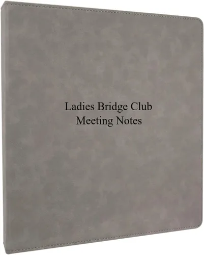 Vista 4 de Carpeta personalizada con negocio o nombre (Negro con plateado)