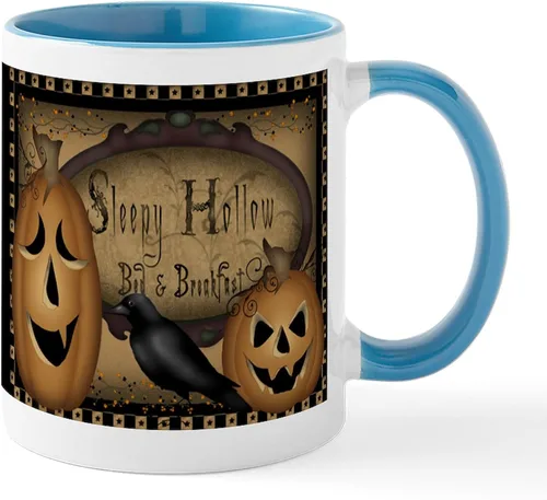 Vista 161 de CafePress Sincere Pumpkin Patch Mug Taza de café de cerámica de 11 oz (11.0 fl oz)