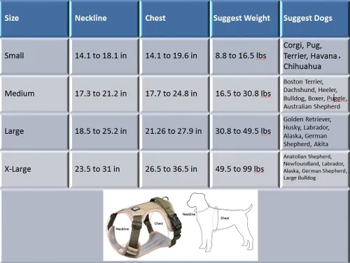 Vista 5 de Tangpan Arnés ajustable Oxford para perro, arnés de chaleco ajustable para mascotas con 2 clips para correa para perros pequeños (negro, pequeño)