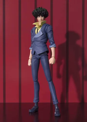 Vista 2 de Bandai Tamashii Nations S.H. Figuarts Spike Spiegel "Cowboy Bebop" Figura de acción, Multicolor
