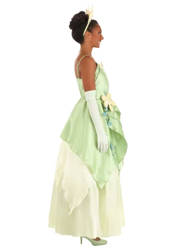 Vista 4 de Disfraz de Tiana de Disney La Princesa y el Sapo para Mujer Multicolor