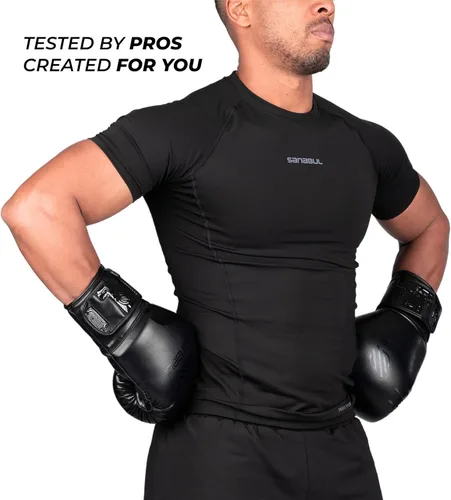 Vista 8 de Sanabul Guantes de boxeo de gel esenciales para hombres y mujeres, Kickboxing MMA, guantes de Muay Thai y bolsa pesada para entrenamiento de boxeo