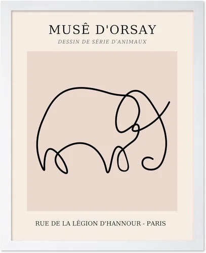 Vista 51 de Poster Master Póster Vintage – Impresión Retro de Dachshund – Arte de Perro – Dibujo Lineal – Arte de Boceto – Regalo para Niños, Niñas y Amantes