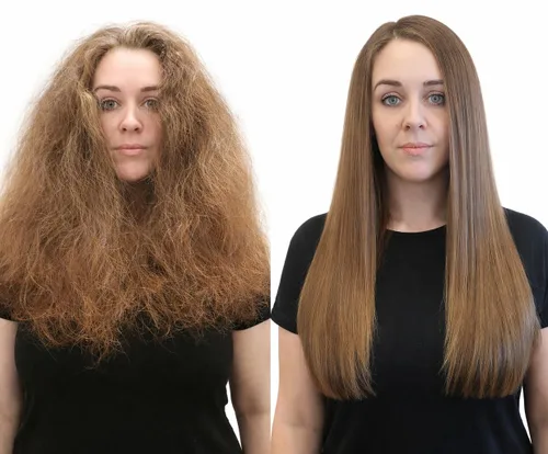 Vista 7 de Gold Label - Tratamiento profesional de queratina brasileña con fórmula súper mejorada específicamente diseñada para tipos de cabello grueso
