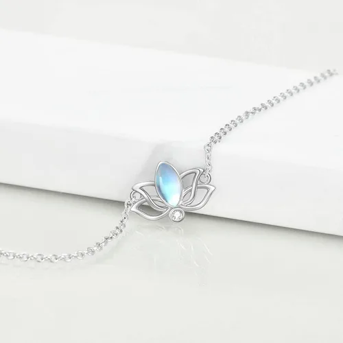 Vista 3 de YFN Sterling Silver Bracelet for Women Adjustable Bracelet Jewelry Gifts for Women Girls