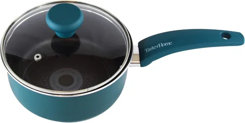 Vista 4 de Taste of Home® - Cacerola de aluminio antiadherente de 2 cuartos con tapa