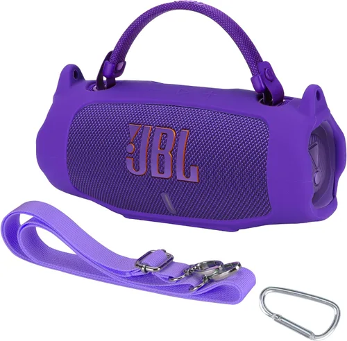 Vista 13 de Estuche de almacenamiento compatible con JBL Charge 6 Altavoz portátil impermeable a prueba de caídas (negro)