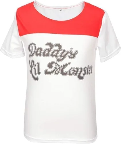 Vista 5 de ELLIAT Disfraz de Harley Quin para niñas