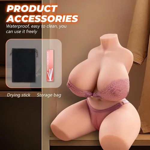 Vista 7 de Muñeca sexual realista realista de 7 libras, juguetes sexuales masculinos, muñecas sexuales femeninas, torso con vaginal profundo y anal apretado