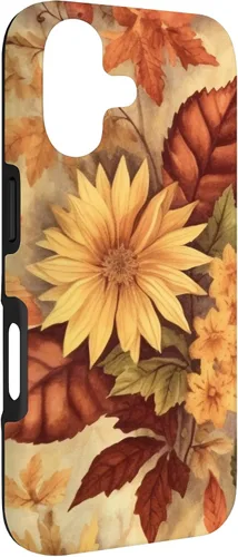 Vista 3 de Autumn Foliage Fall Leaves Girl Women Kids Fall Case for iPhone 17