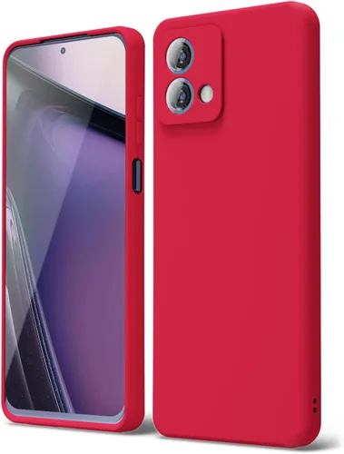 Vista 56 de oakxco para Motorola Moto G Stylus 5g 2021 Funda de teléfono de silicona líquida, delgada y suave, de goma de caucho, TPU, cubierta simple y lisa
