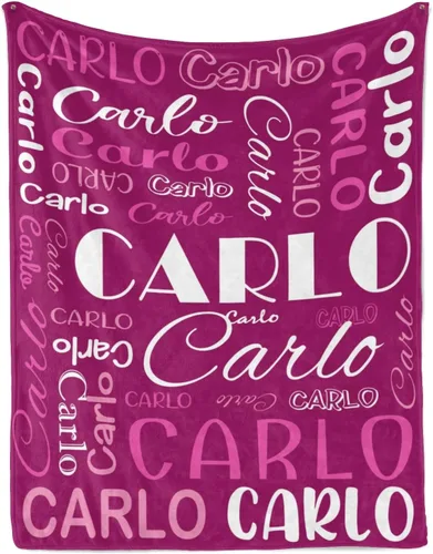 Vista 19 de Manta de regalo personalizada con nombre, regalos personalizados para él, regalos personalizados, mantas de franela con textos