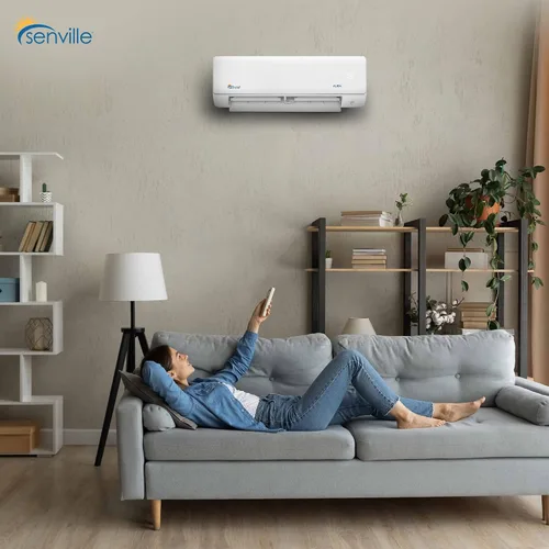 Vista 2 de Senville Mini Split AC/sistema de calefacción, 2 zonas, 18000 BTU