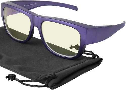 Vista 9 de Yogo Vision Fit Over Blue Light Blocking Glasses and Computer Eyewear Wear Over Your Eyeglasses and Readers